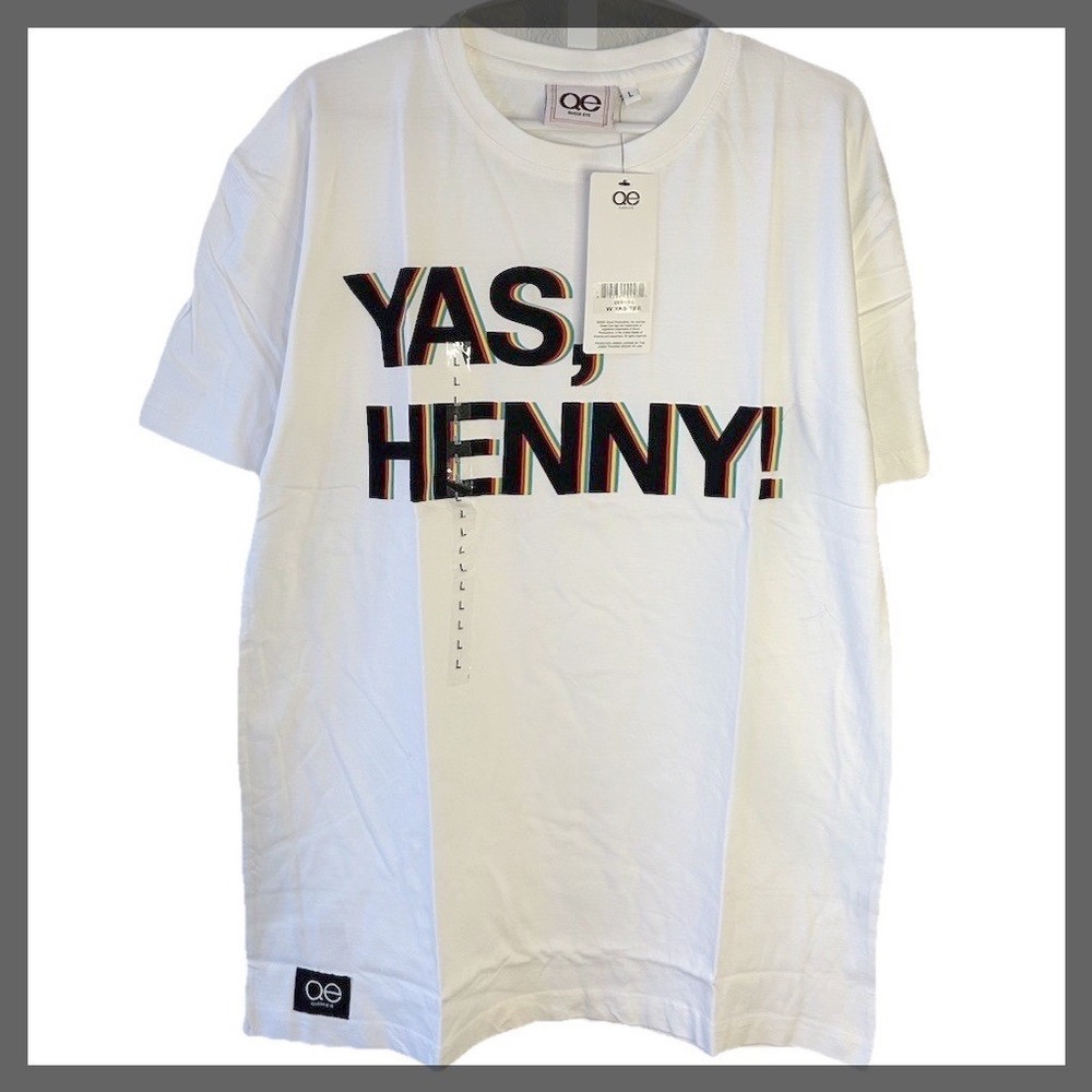 NWT! Queer Eye Unisex Yas Henny‎ Tshirt Size Large LGBTQ